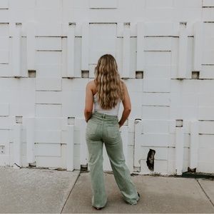 The Huck - Green Jeans